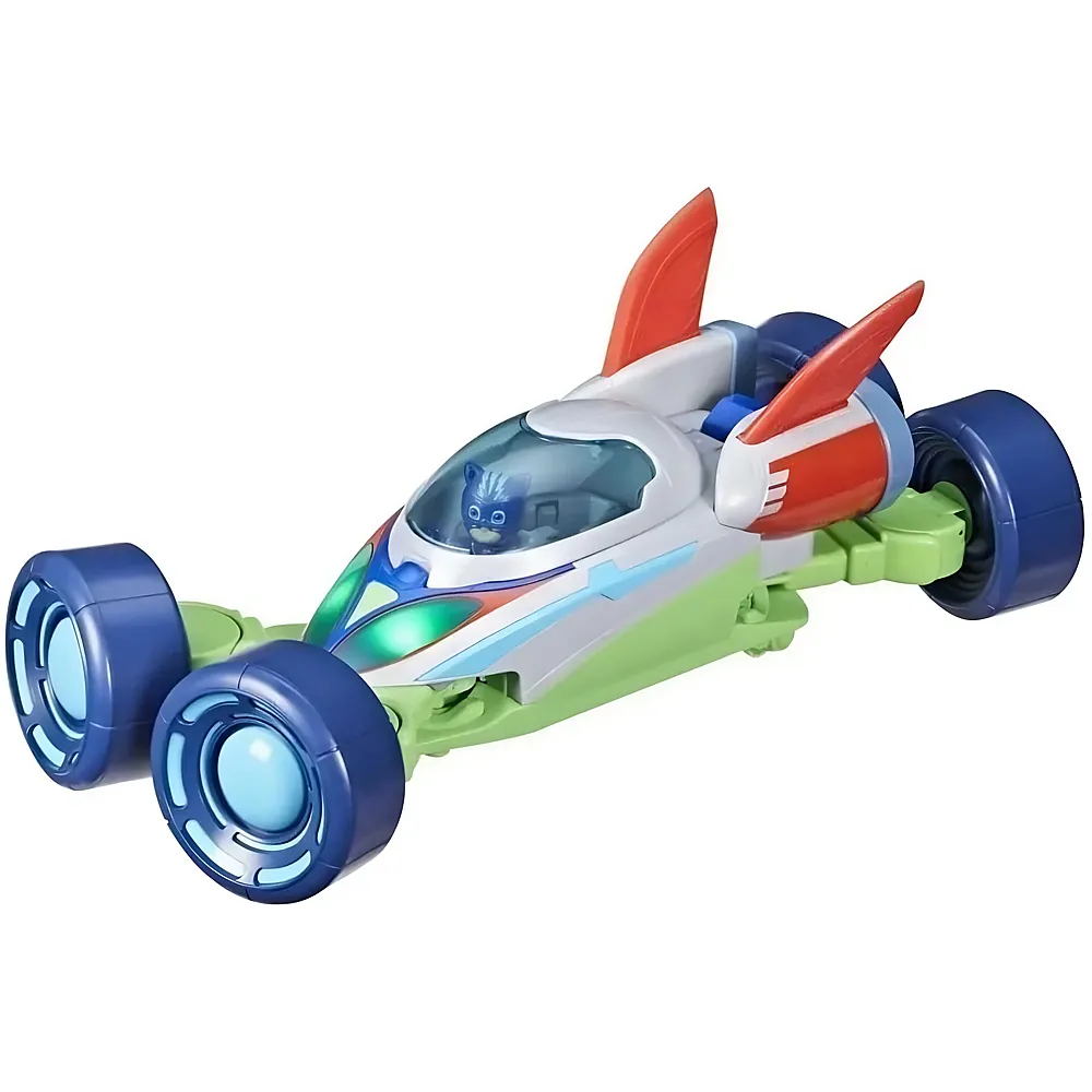 Hasbro PJ Masks Power Heroes PJ Heldenfahrzeug mit Lichtern und Sounds