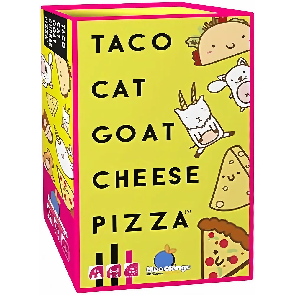 Blue Orange Taco Cat Ziegenk�se Pizza Kartenspiel