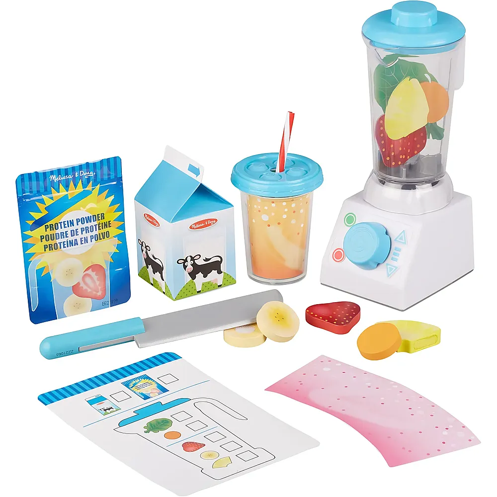 Melissa & Doug Set zum Mixen von Smoothies und Shakes