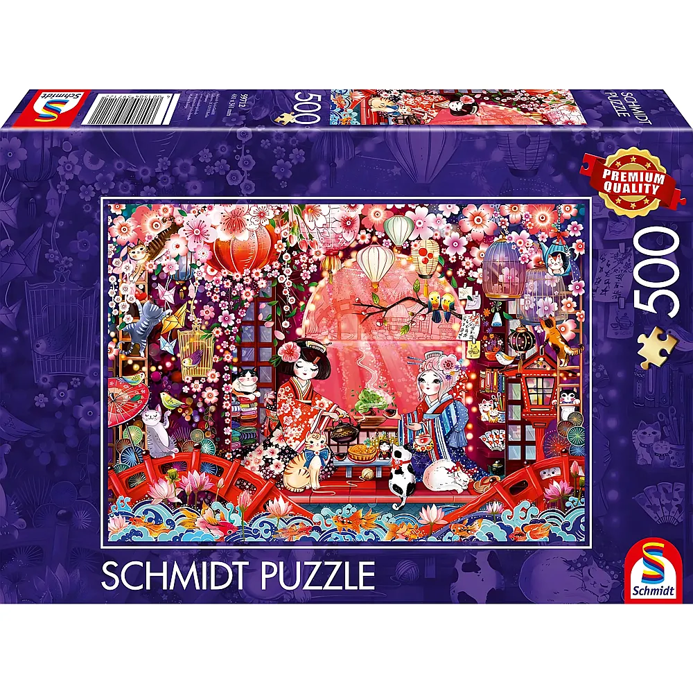 Schmidt Puzzle Japanische Teezeremonie - 500 Teile