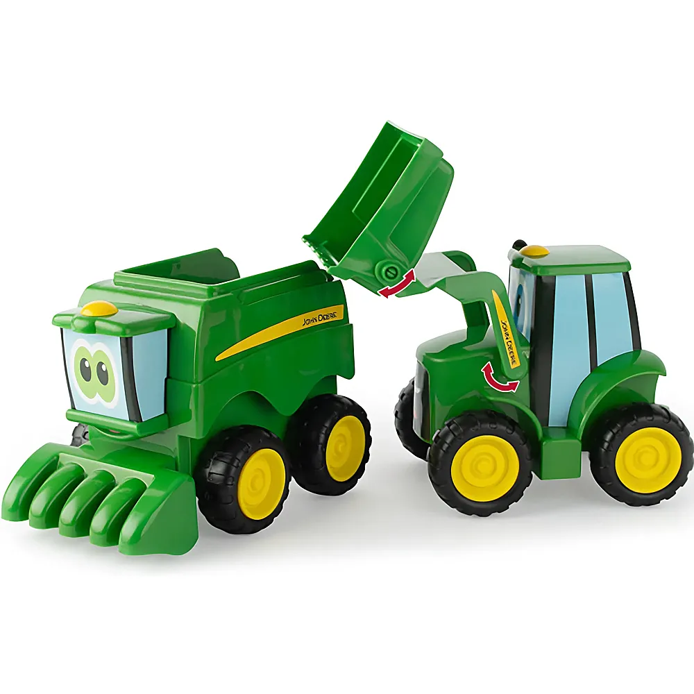 Tomy Johnny Tractor John Deere Bauernhof-Freunde | Spielzeugautos