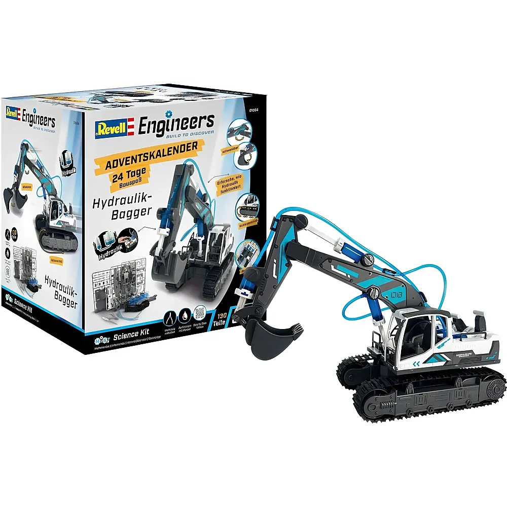 Revell Adventskalender Engineers Excavator
