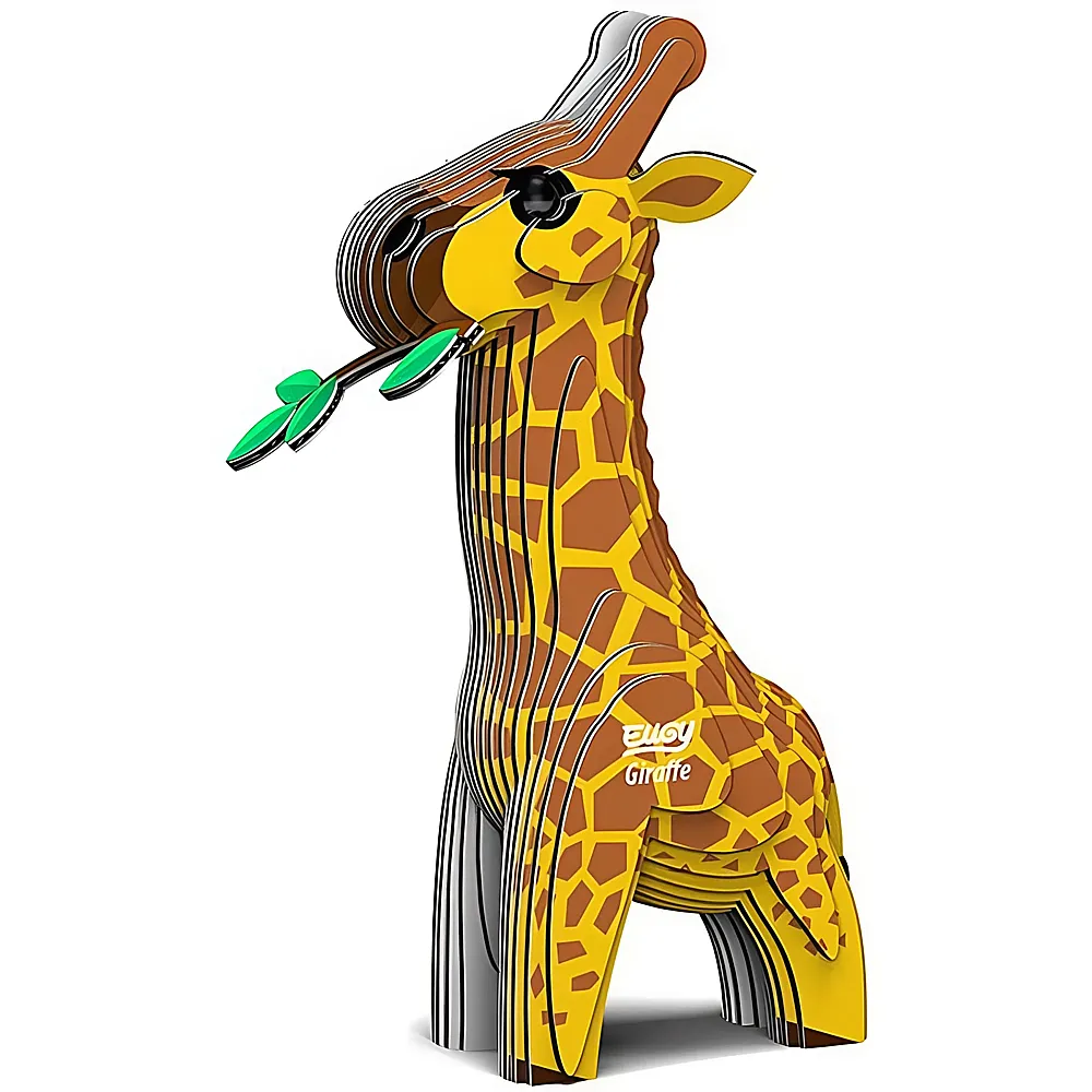 Eugy 3D Karton Figuren Giraffe