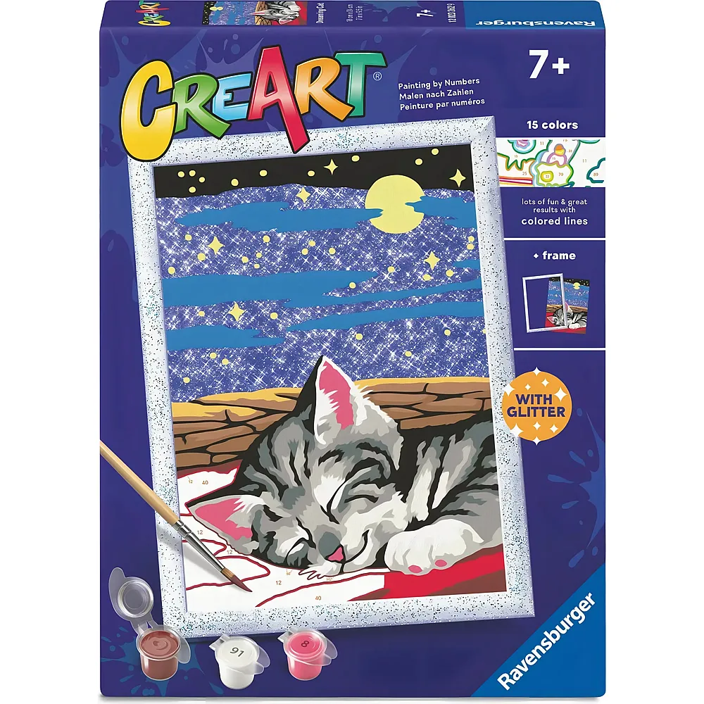 Ravensburger CreArt Malen nach Zahlen - Tr�umende Katze