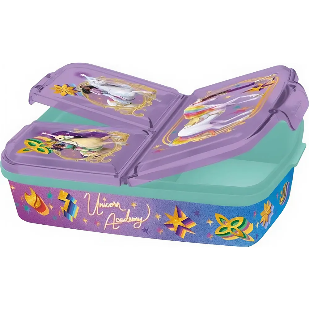 Stor Lunchbox Unicorn Academy | Essen & Trinken