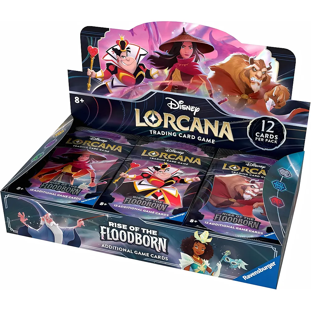 Ravensburger Disney Lorcana Trading Card Game: Aufstieg der Flutgestalten Booster - Englisch