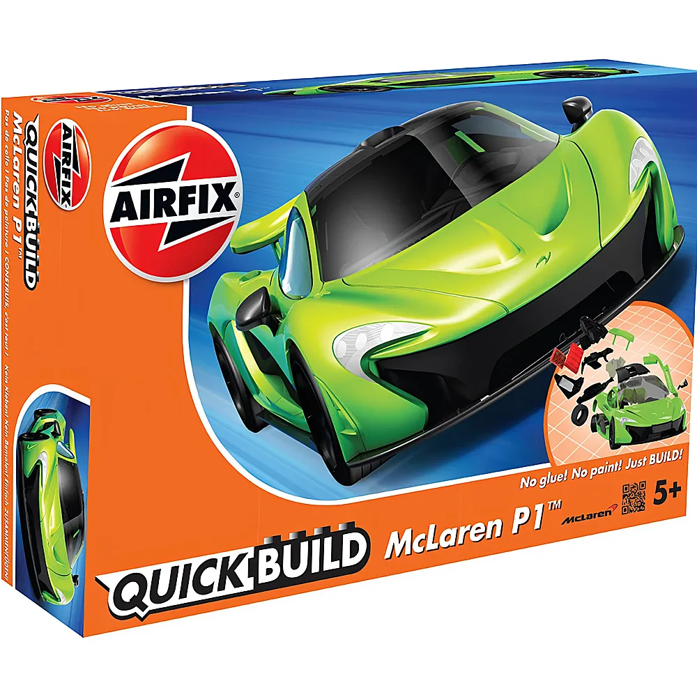 Airfix Quickbuild McLaren P1 Grn 36Teile