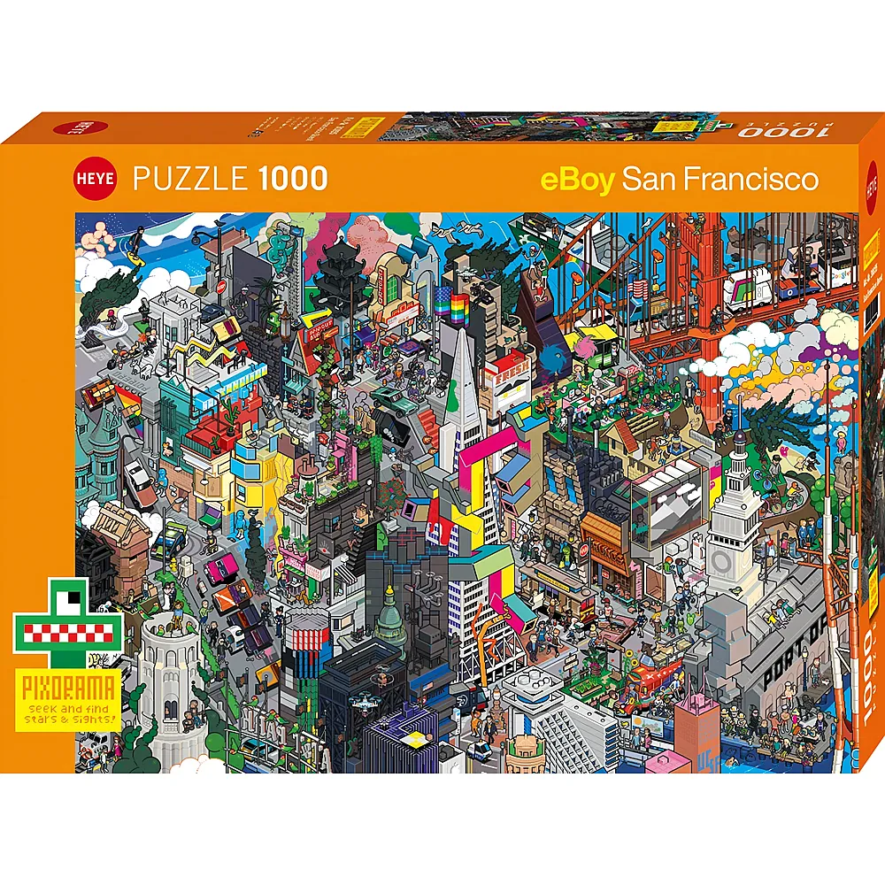 Heye San Francisco Quest Standard - 1000 Teile