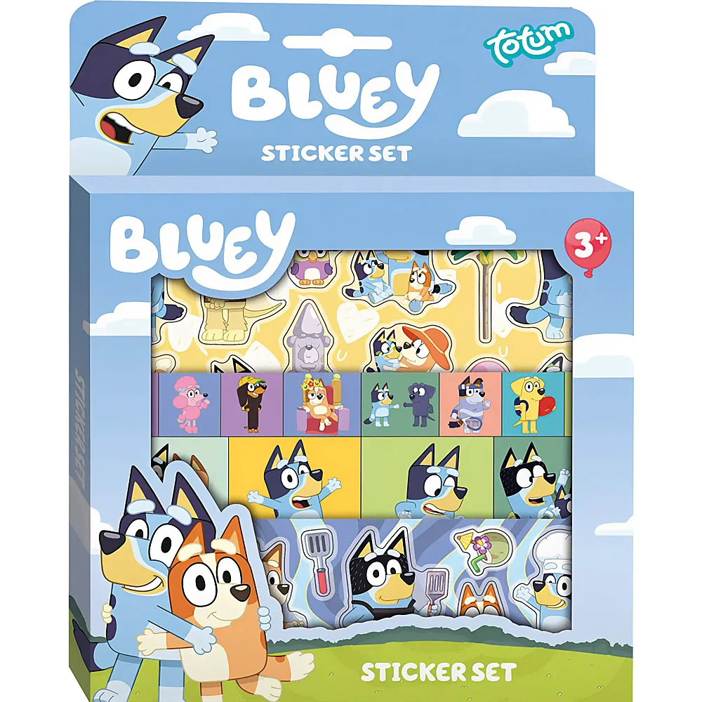 Totum Stickerset Bluey - Tattoos & Stickers