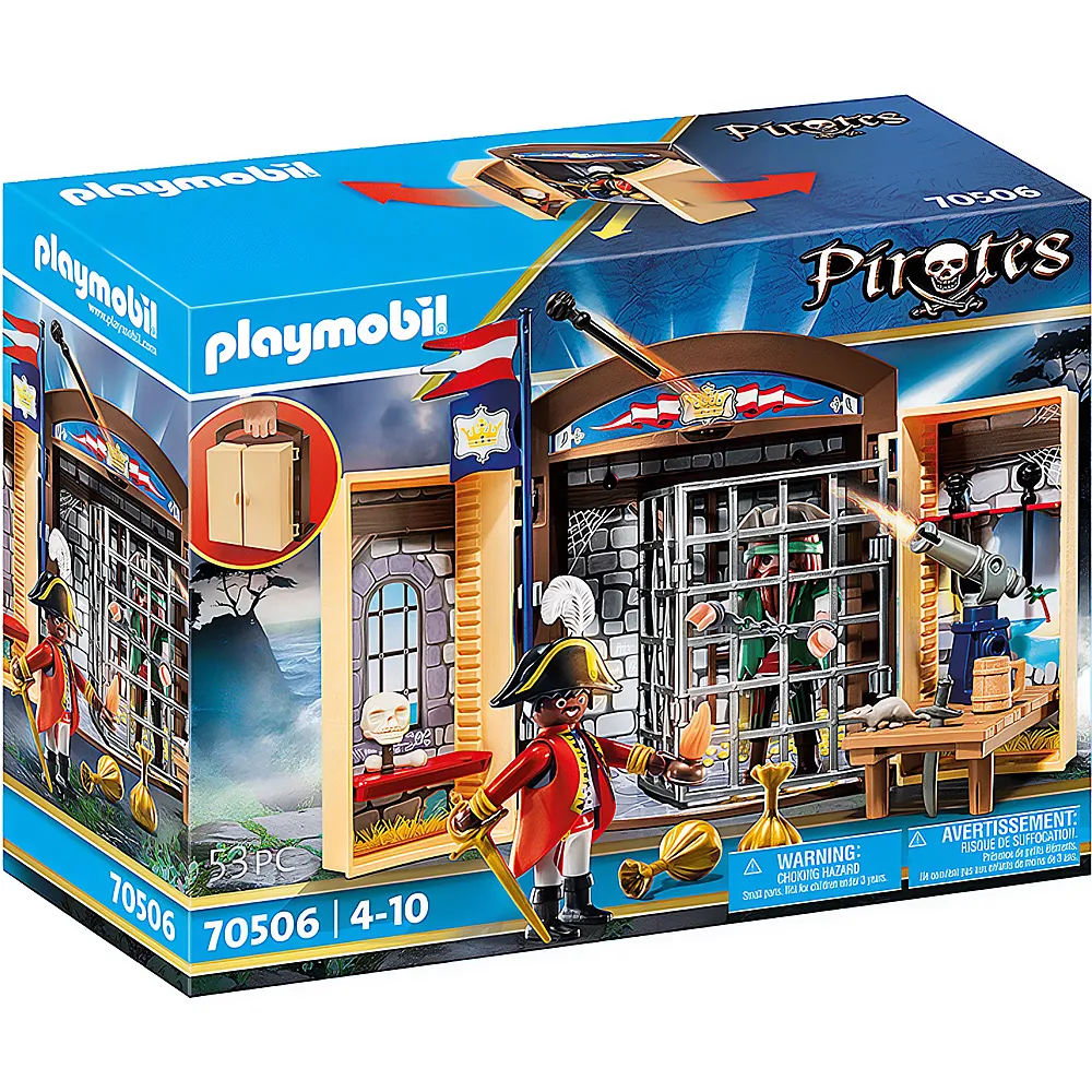 PLAYMOBIL Pirates Spielbox Piratenabenteuer 70506