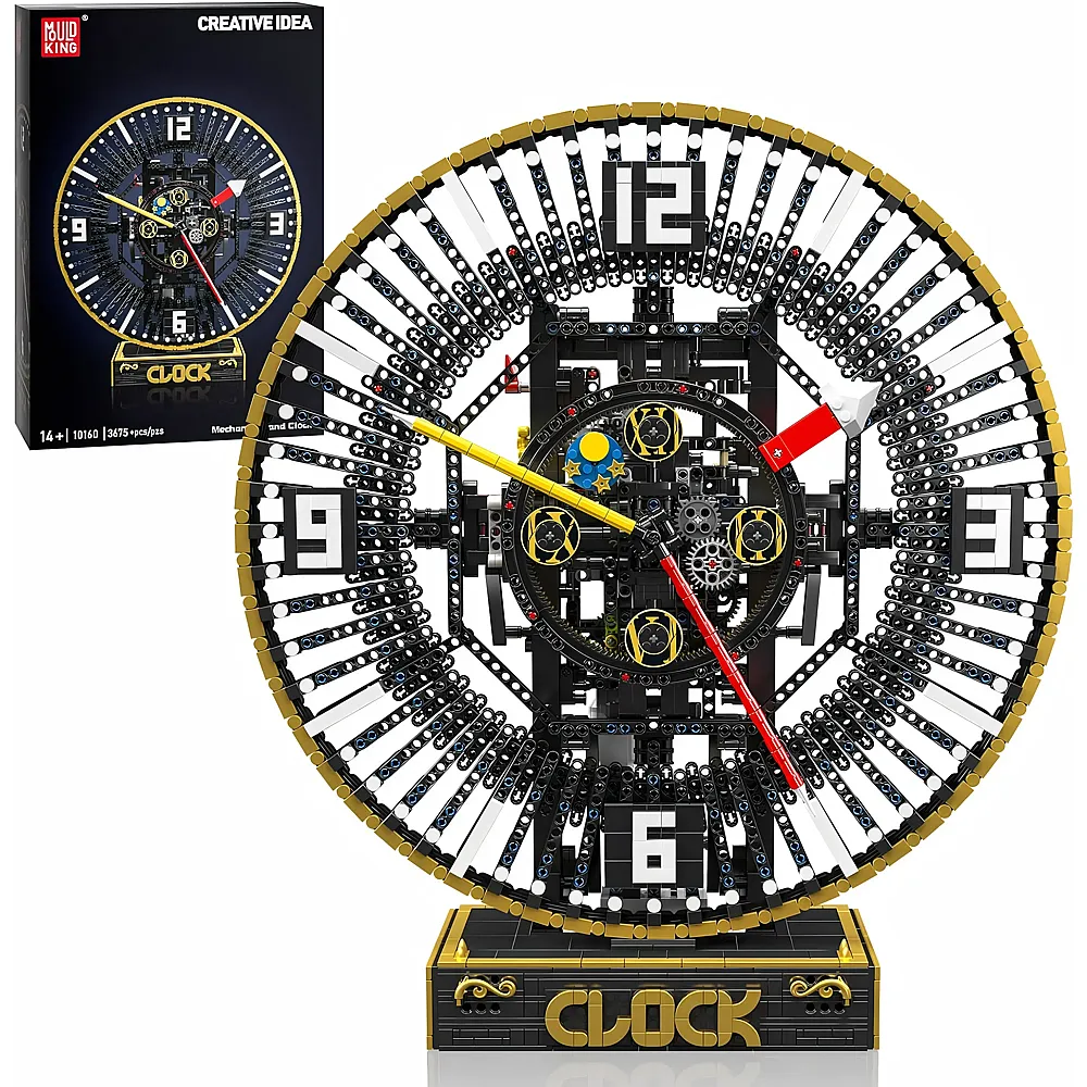 Mould King Ferngesteuerte Mechanische Uhr 10160