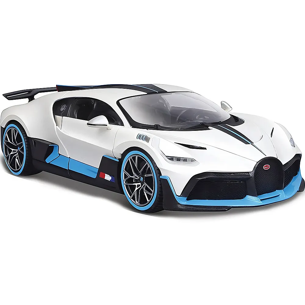 Maisto 1:24 Bugatti Divo Weiss Metallic | Die-Cast Modelle