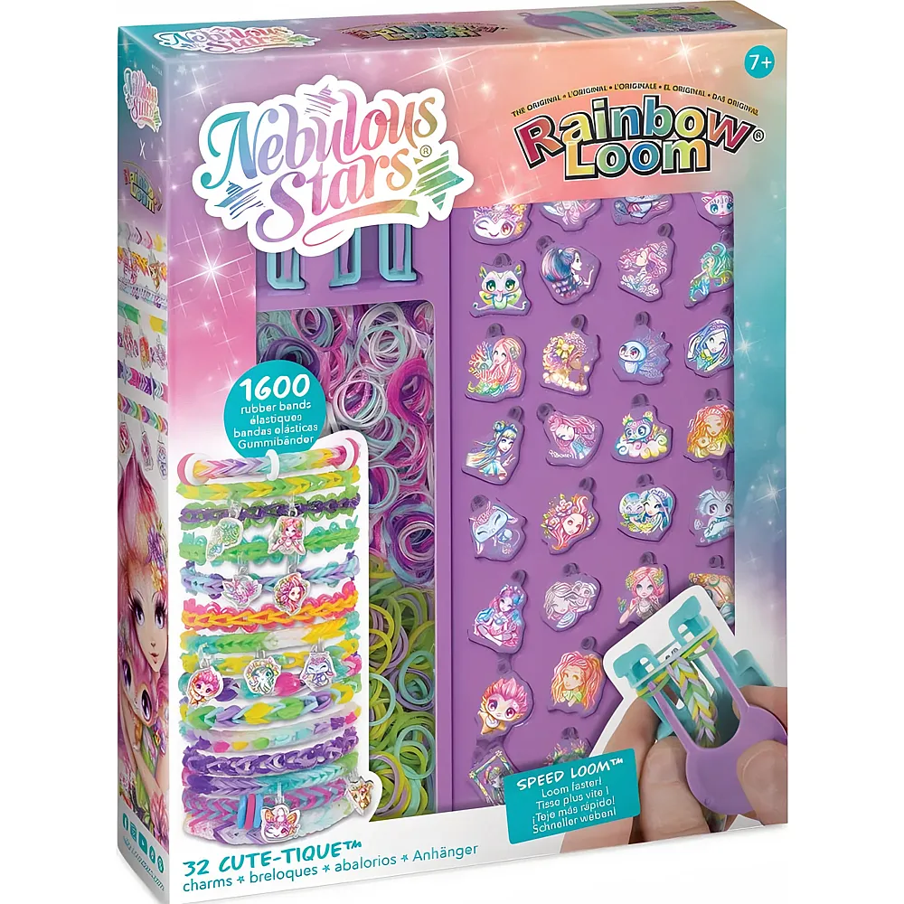 Tween Team Rainbow Loom Charm-Armbandset