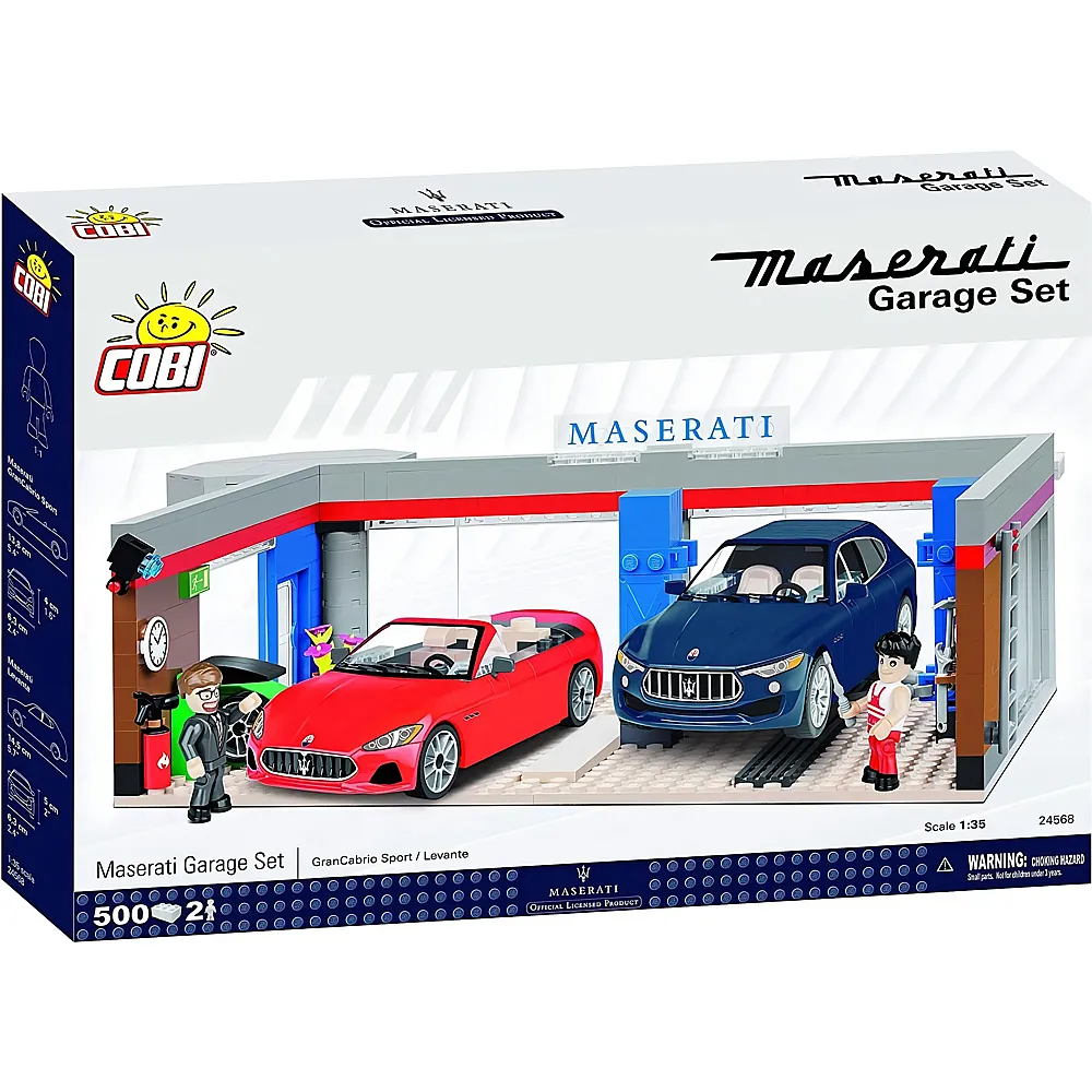 COBI Maserati Garage Set 24568