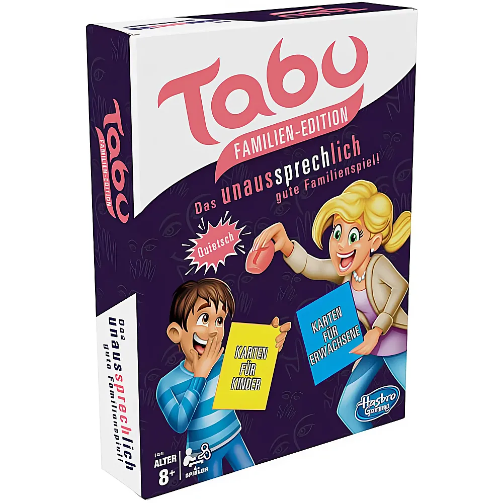 Hasbro Gaming Tabu Familien-Edition DE