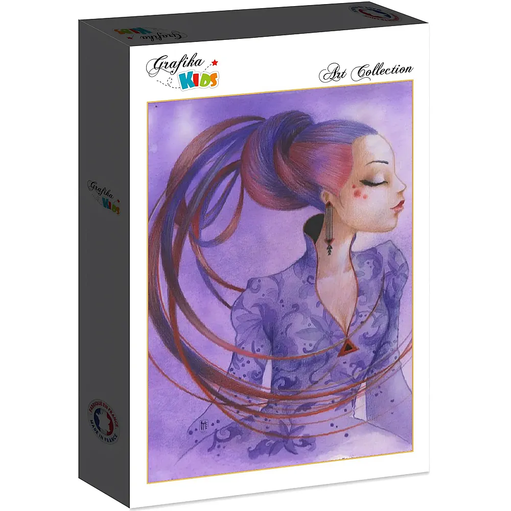 Grafika Puzzle Art Collection Misstigri Grafika Kids Violette - 12 Teile