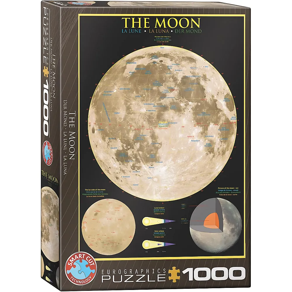 Eurographics Puzzle Der Mond 1000Teile