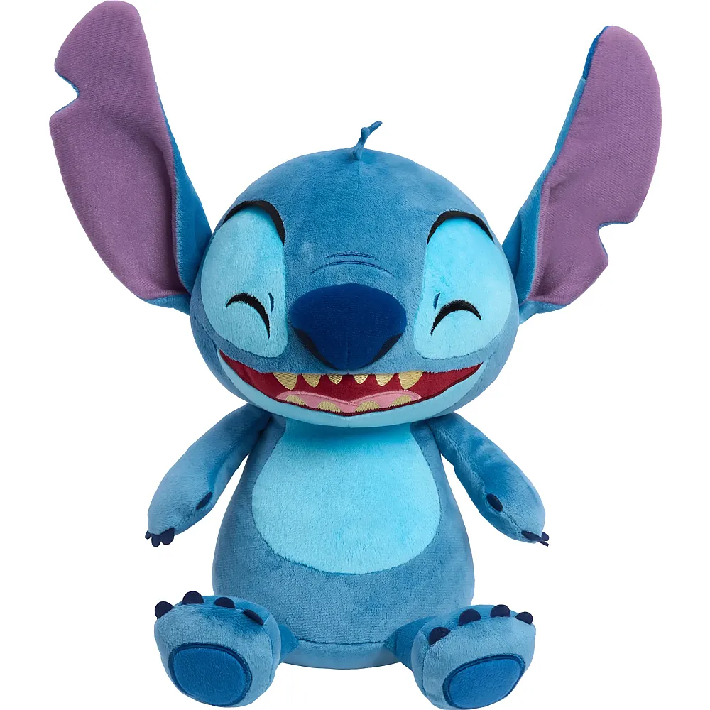 meinspielzeug - Just Play Disney Stitch Funktionspl�sch mit Sound- und Bewegungsfunktion - 28 cm Lilo & Stitch | Lizenzfiguren Pl�sch