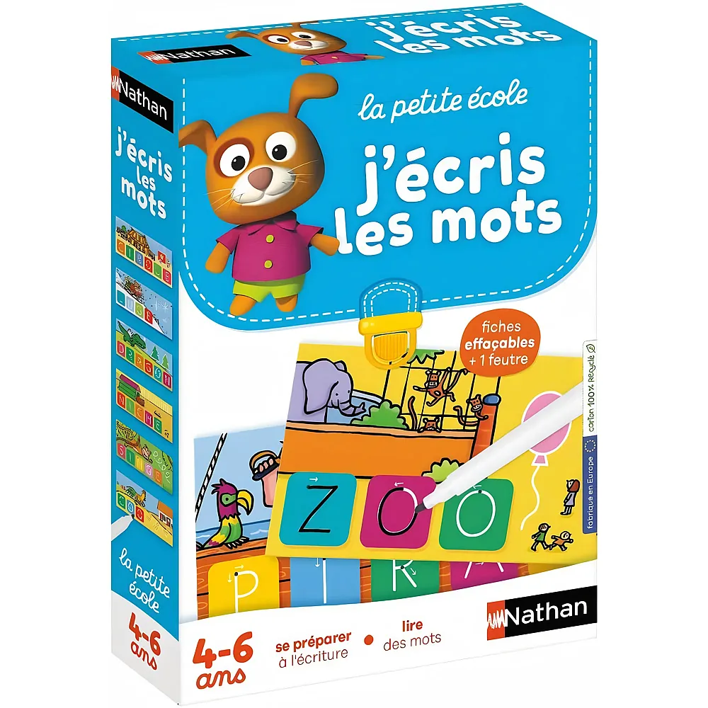 Nathan LA Petite Ecole J'ecris Les Mots
