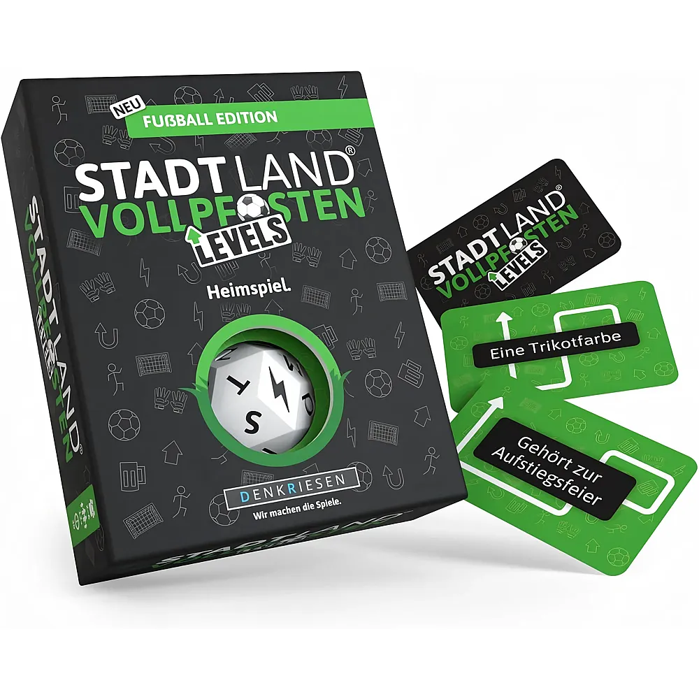 Pegasus Spiele STADT LAND VOLLPFOSTEN  Levels - FUSSBA