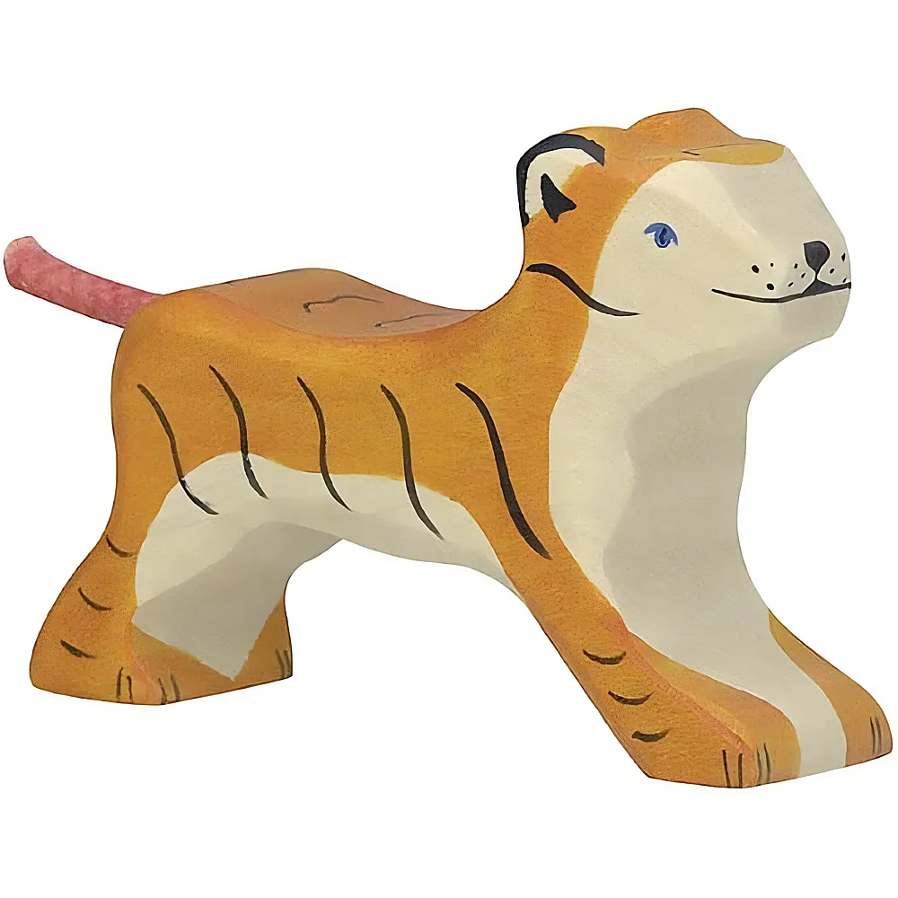 Holztiger Tiger laufend | Wildtiere