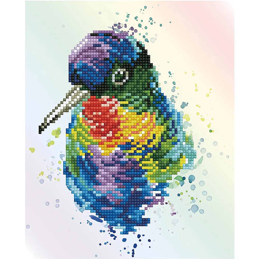 Diamond Dotz Regenbogen Vogel