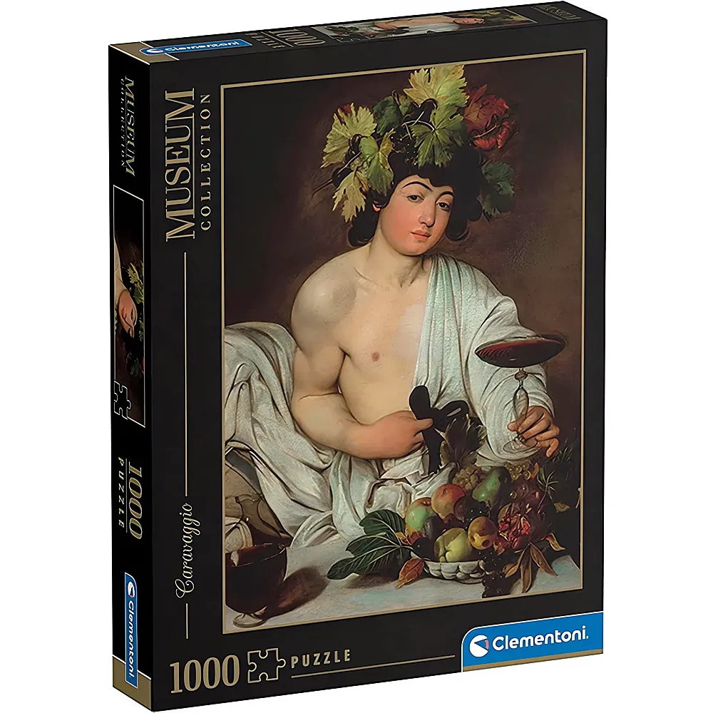 Clementoni Puzzle Museum Collection Caravaggio Bacchus 1000Teile