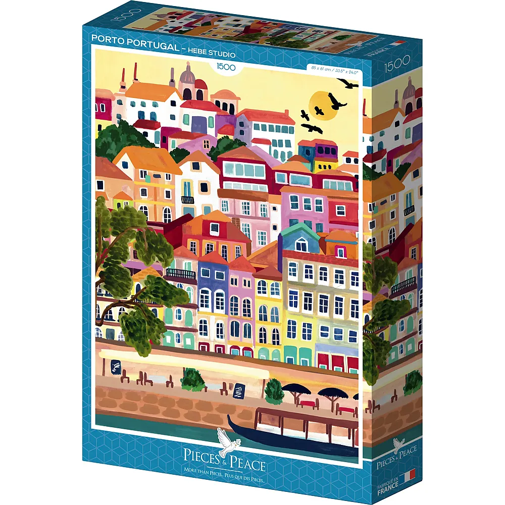 Pieces & Peace Puzzle Porto - Portugal - 1500 Teile