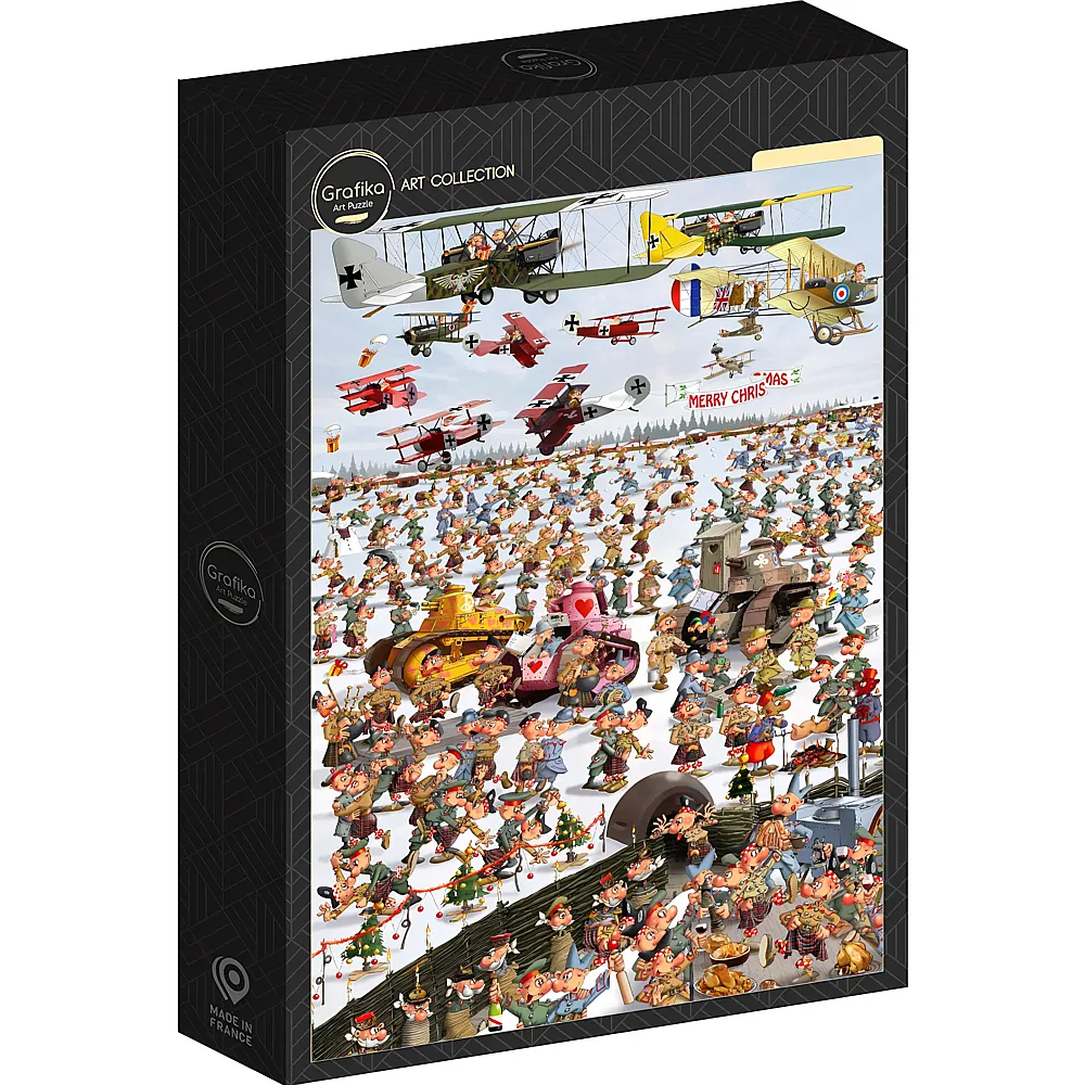 Grafika Puzzle Art Collection Franois Ruyer: Waffenstillstand von Compi�gne, 1918 - 2000 Teile