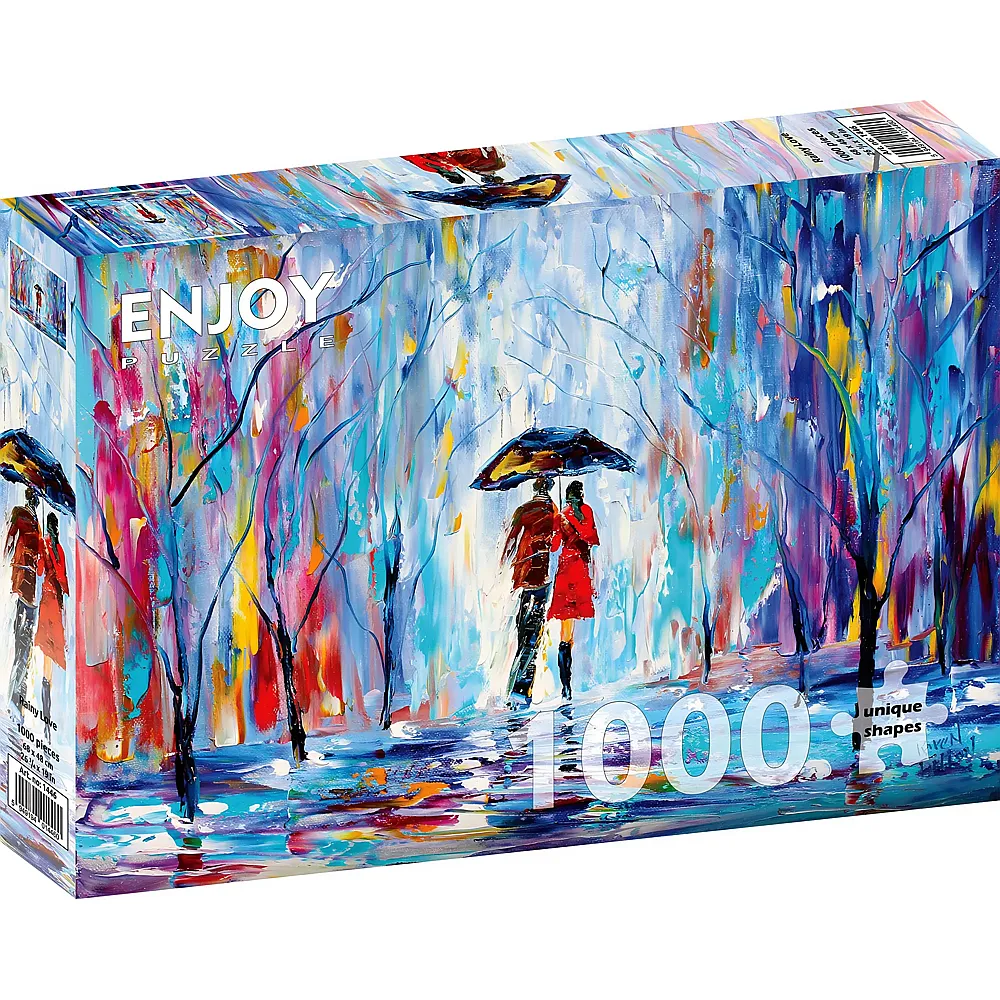 Enjoy Puzzle Rainy Love - 1000 Teile