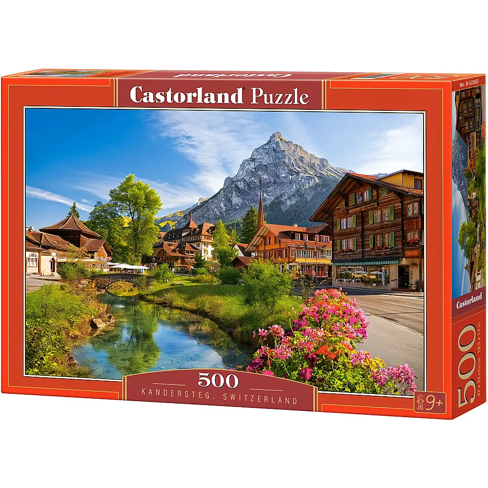 Castorland Puzzle Kandersteg, Schweiz 500Teile