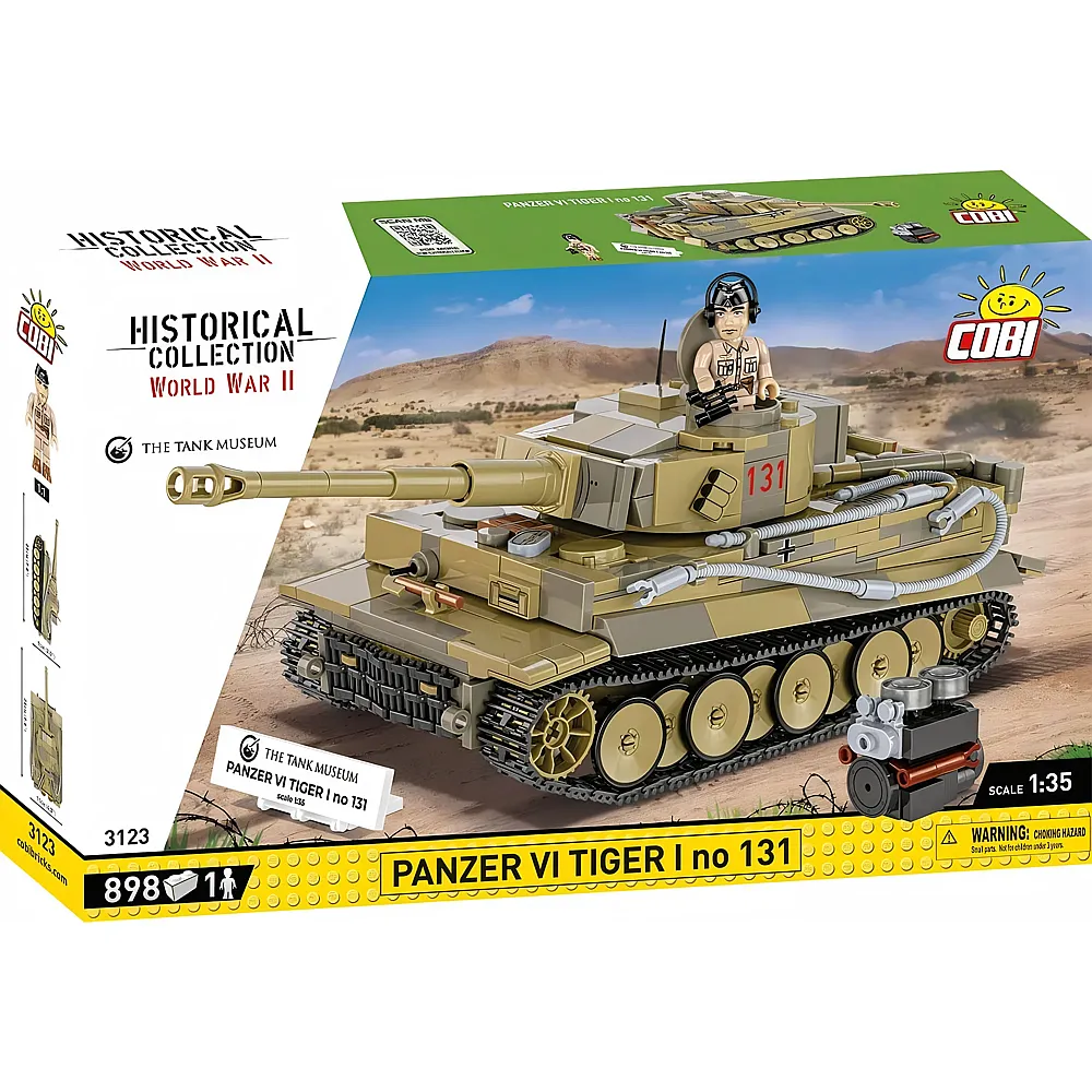 COBI Historical Collection Panzer VI Tiger I no 131 3123