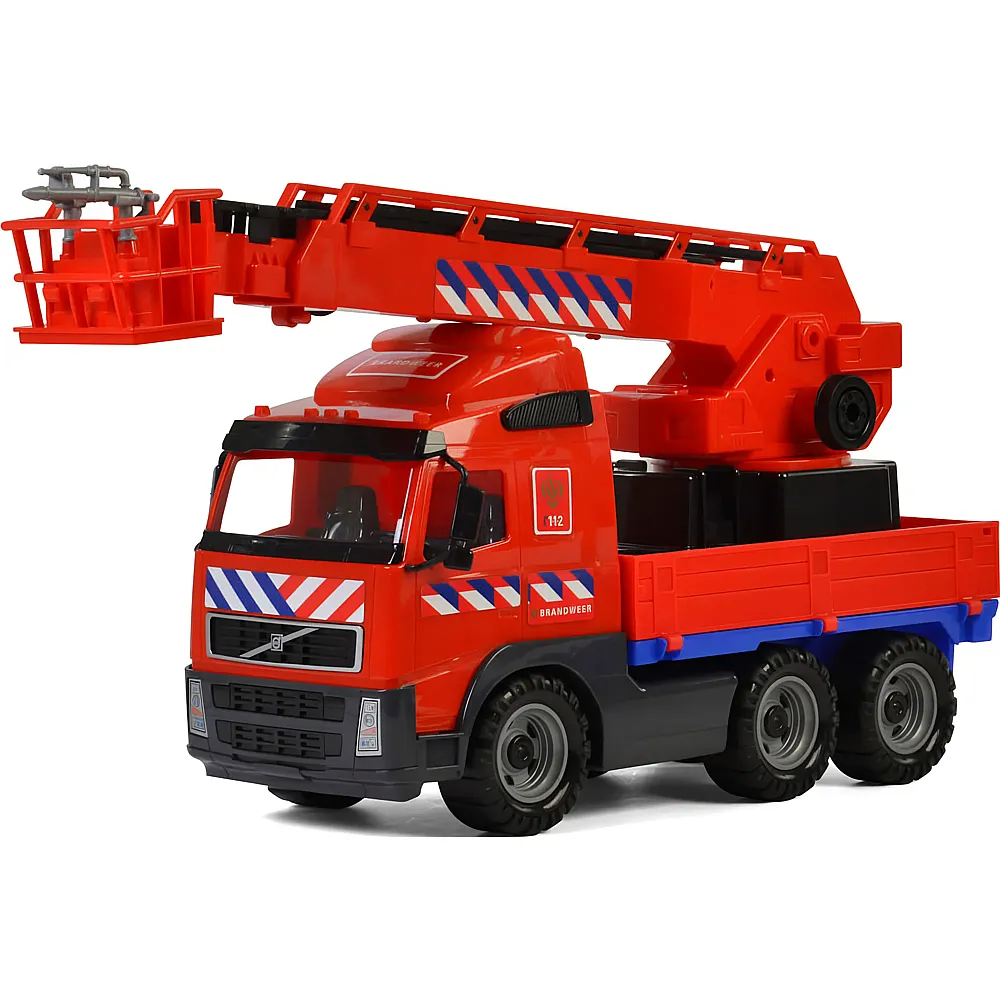 Cavallino Toys 1:16 Volvo Feuerwehrauto mit Drehleiter