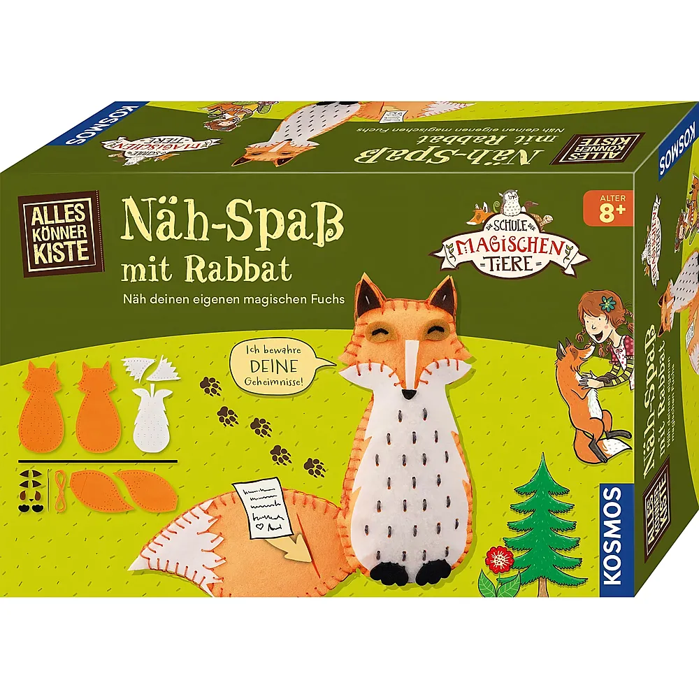 Kosmos Alles K�nner Kiste Die Schule der magischen Tiere - N�h-Spass mit Rabbat