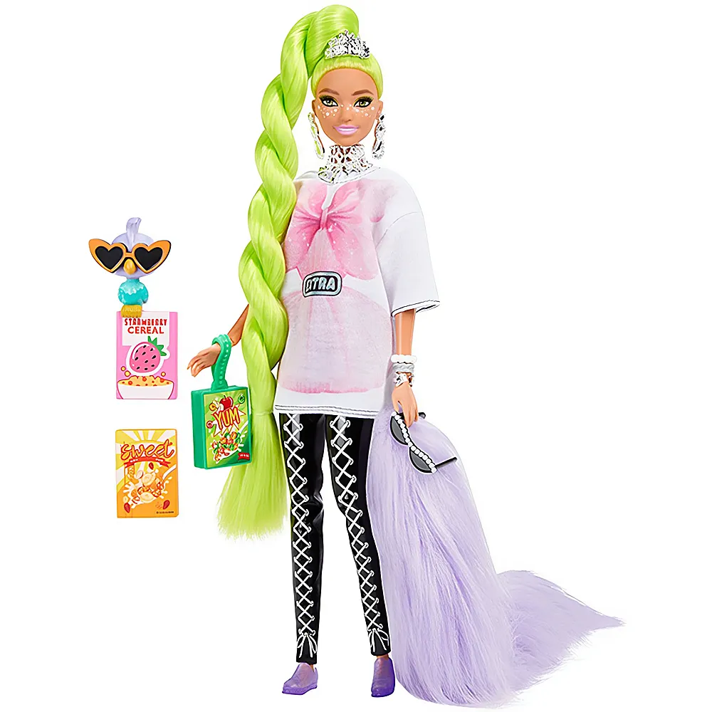 Barbie Extra Puppe Neongrnes Haar