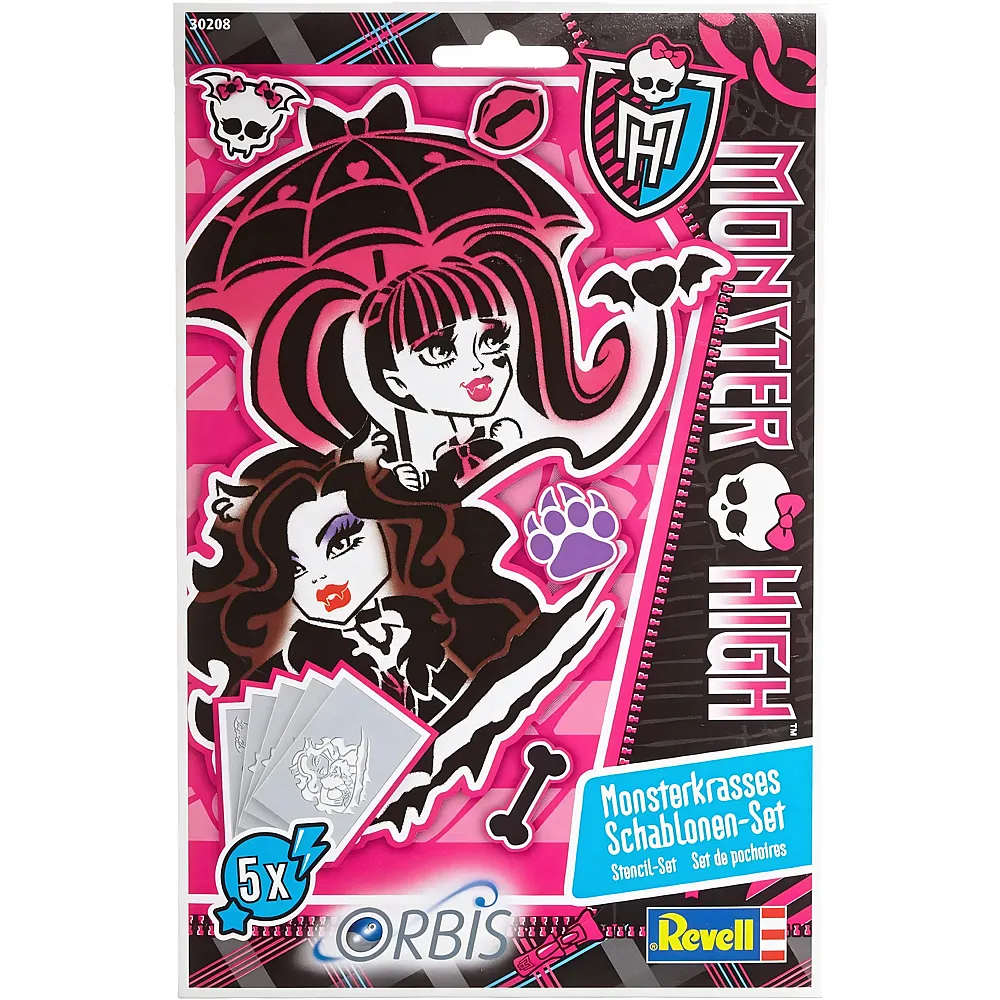 Revell Schablonen-Set Monster High II