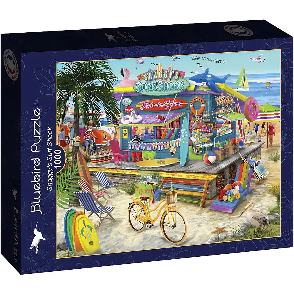 Bluebird Puzzle Shaggy's Surf Shack - 1000 Teile