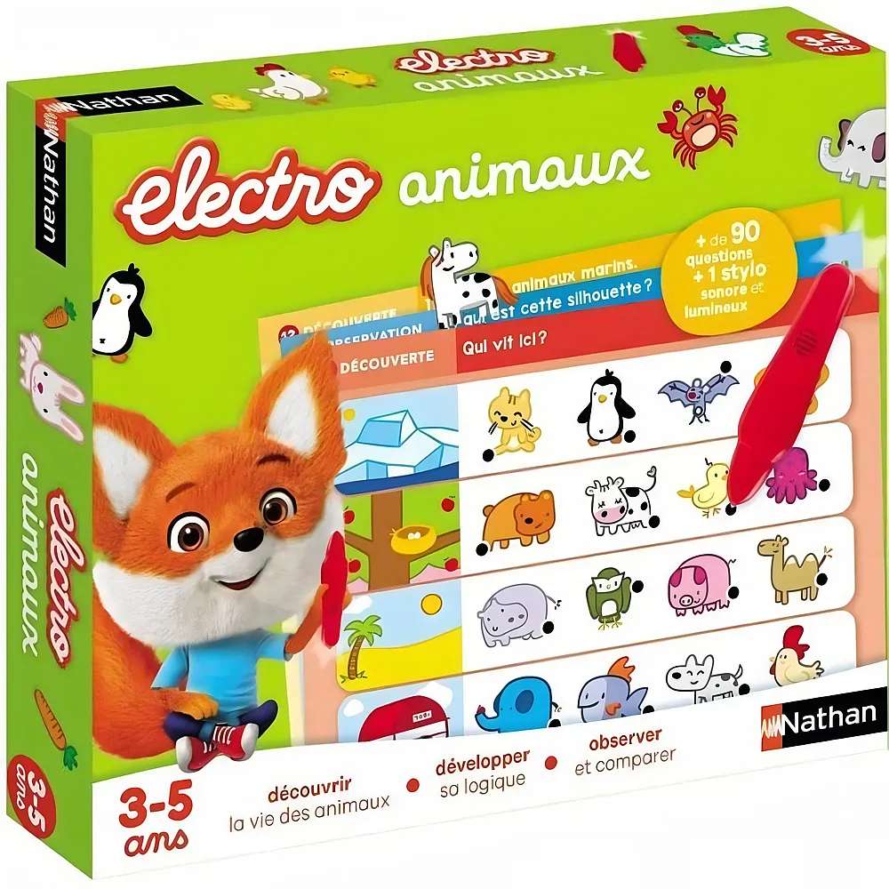 Nathan Electro Animaux FR
