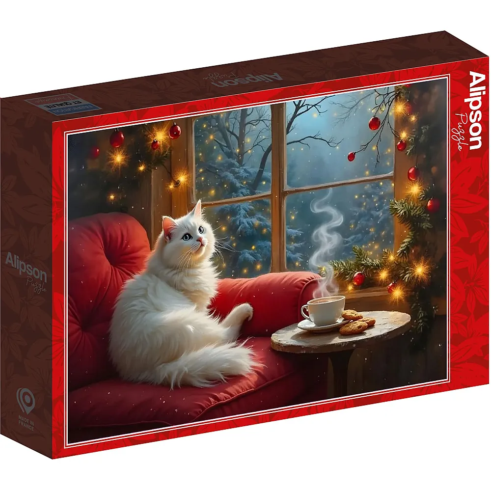 Alipson Puzzle Warten auf Weihnachten 500Teile