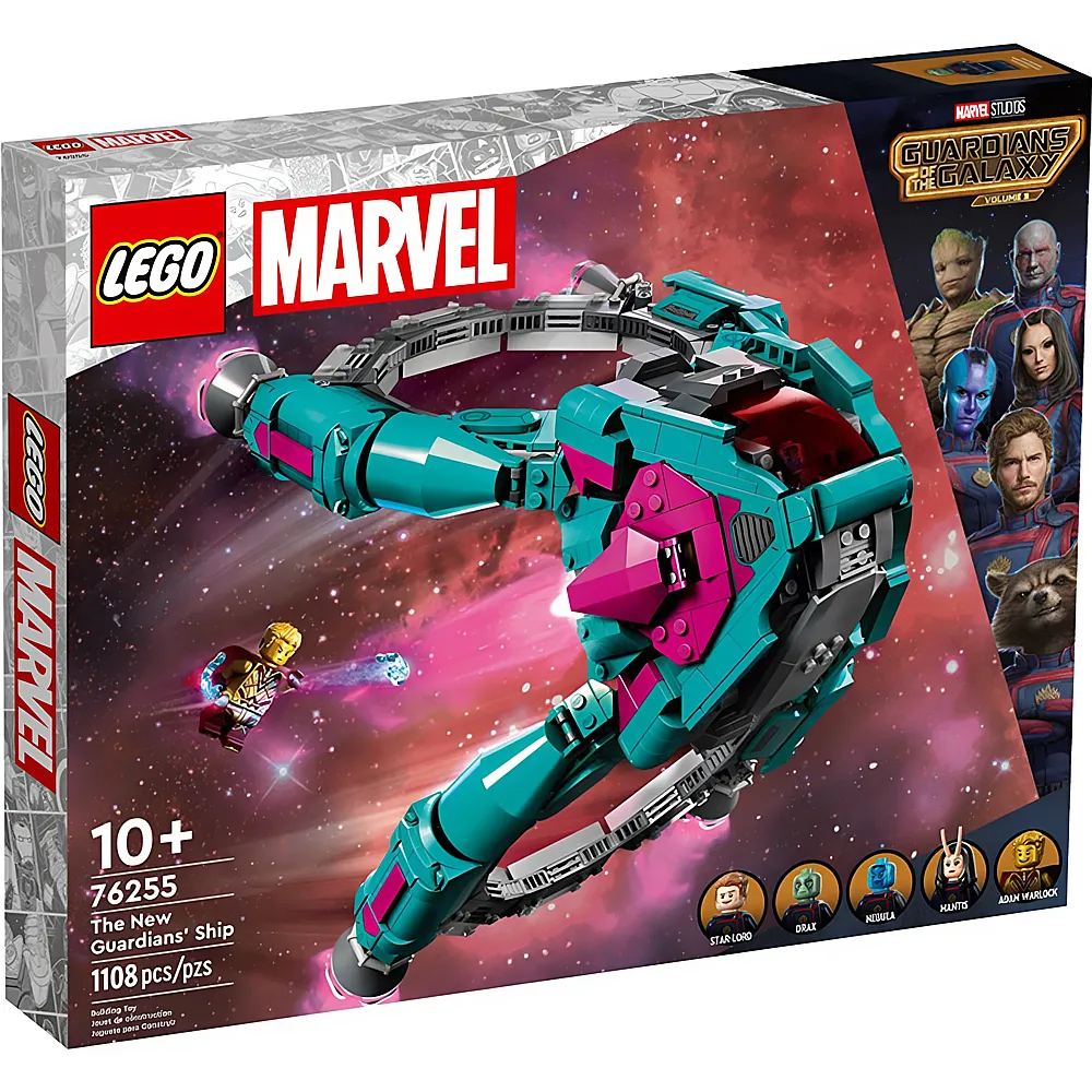 LEGO Marvel Super Heroes Guardians of the Galaxy Das neue Schiff der Guardians 76255