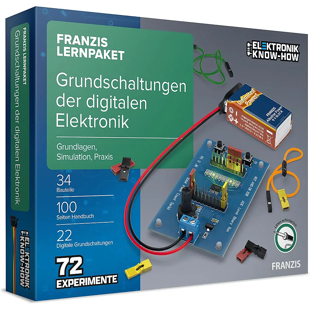 Franzis Lernpaket Grundschaltungen der Digitale Elektronik