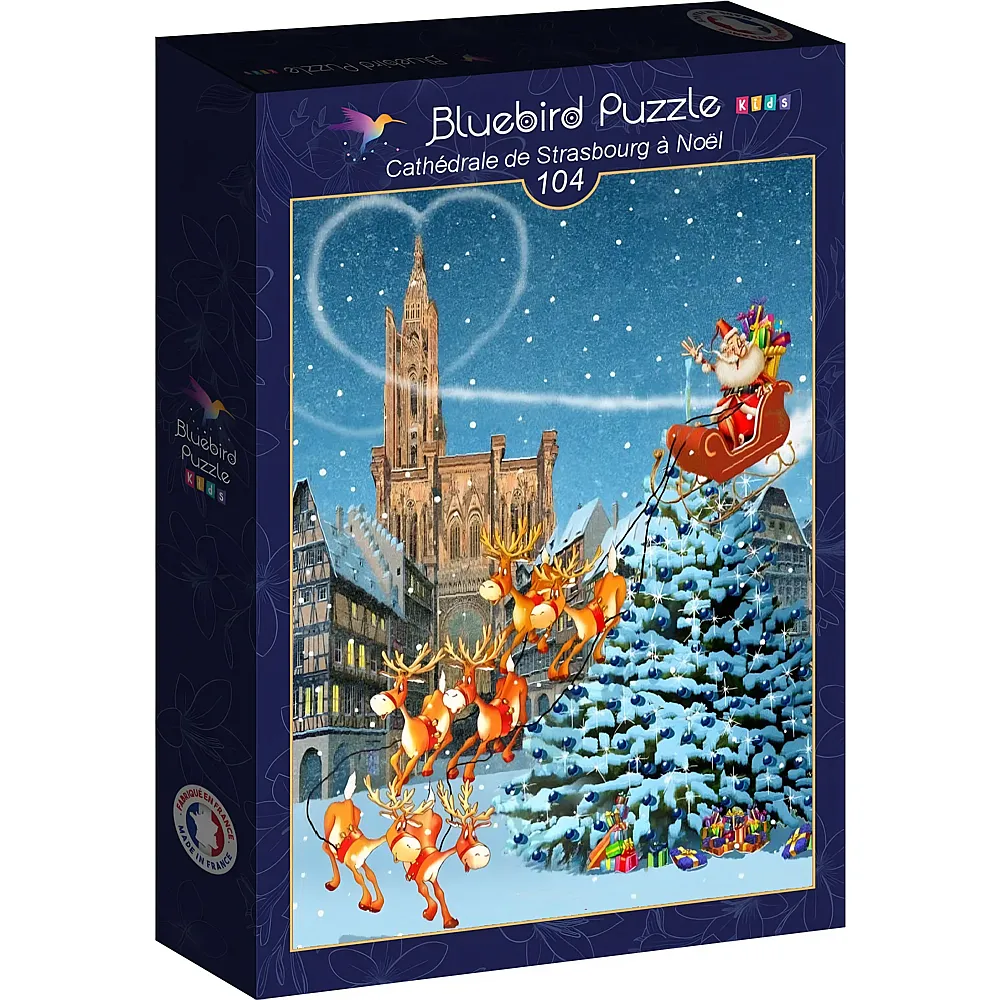 Bluebird Puzzle Strassburger M�nster zu Weihnachten - 104 Teile