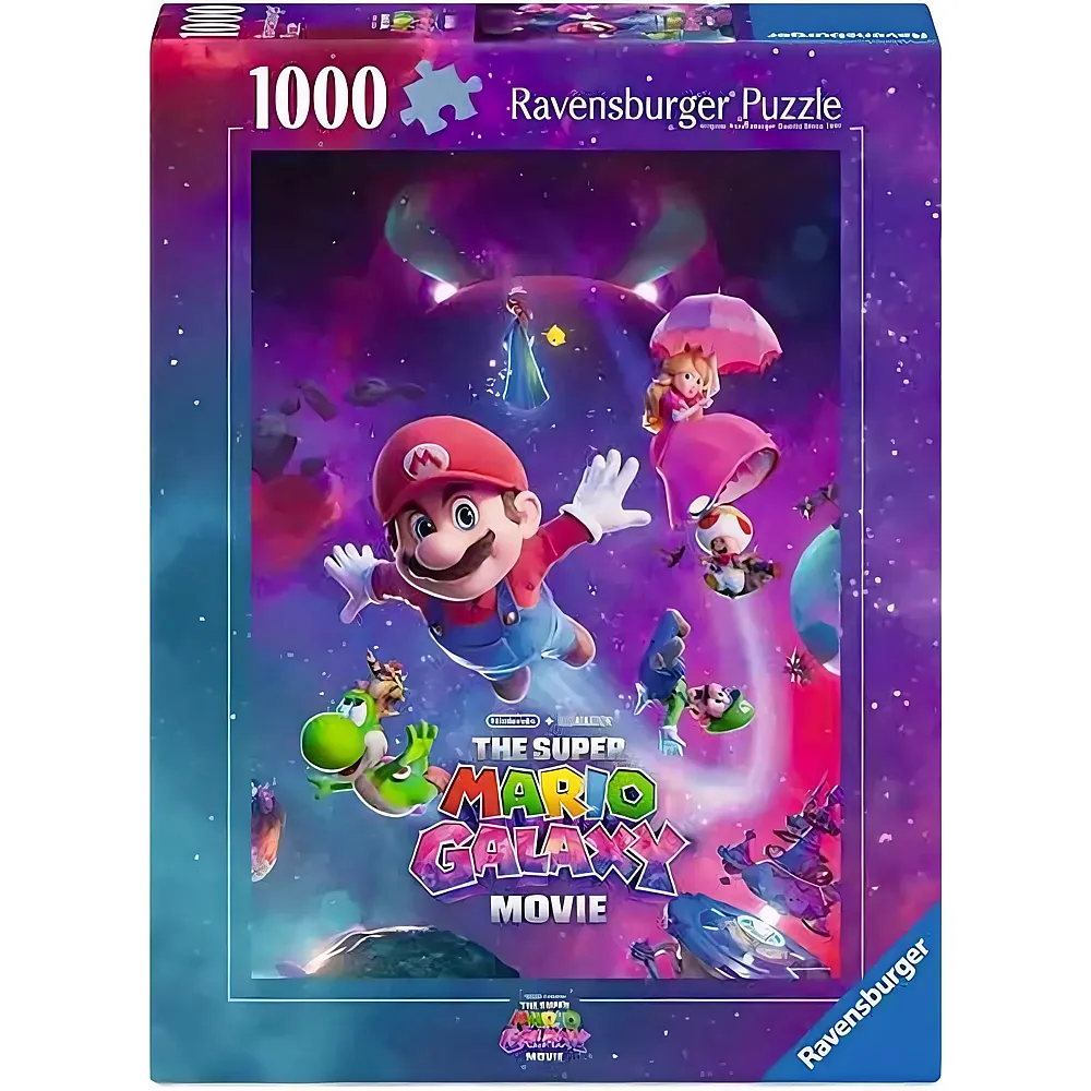 meinspielzeug - Ravensburger Puzzle Galaktische Abenteuer 1000Teile Super Mario | Puzzle 1000 Teile