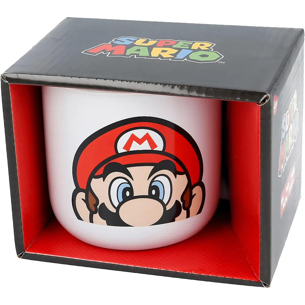 meinspielzeug - Stor Super Mario Keramik-Fr�hst�cksbecher - 400 ml | Essen & Trinken