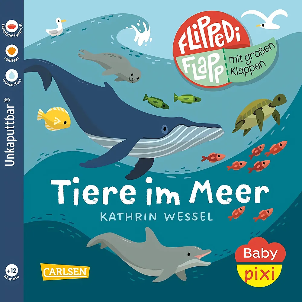 Carlsen Baby Pixi 142 Tiere im Meer