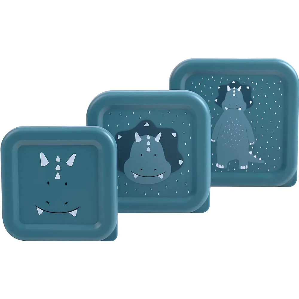 Trixie 3er Set Snackbox Triceratops