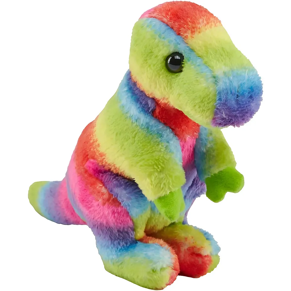 meinspielzeug - Wild Republic Prehistoric Rainbow T-Rex 12cm | Dinosaurier Pl�sch