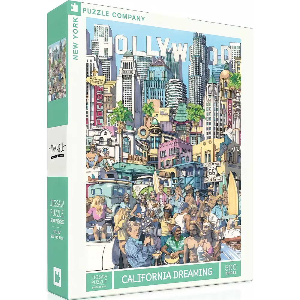 New York Puzzle Company California Dreaming 500Teile