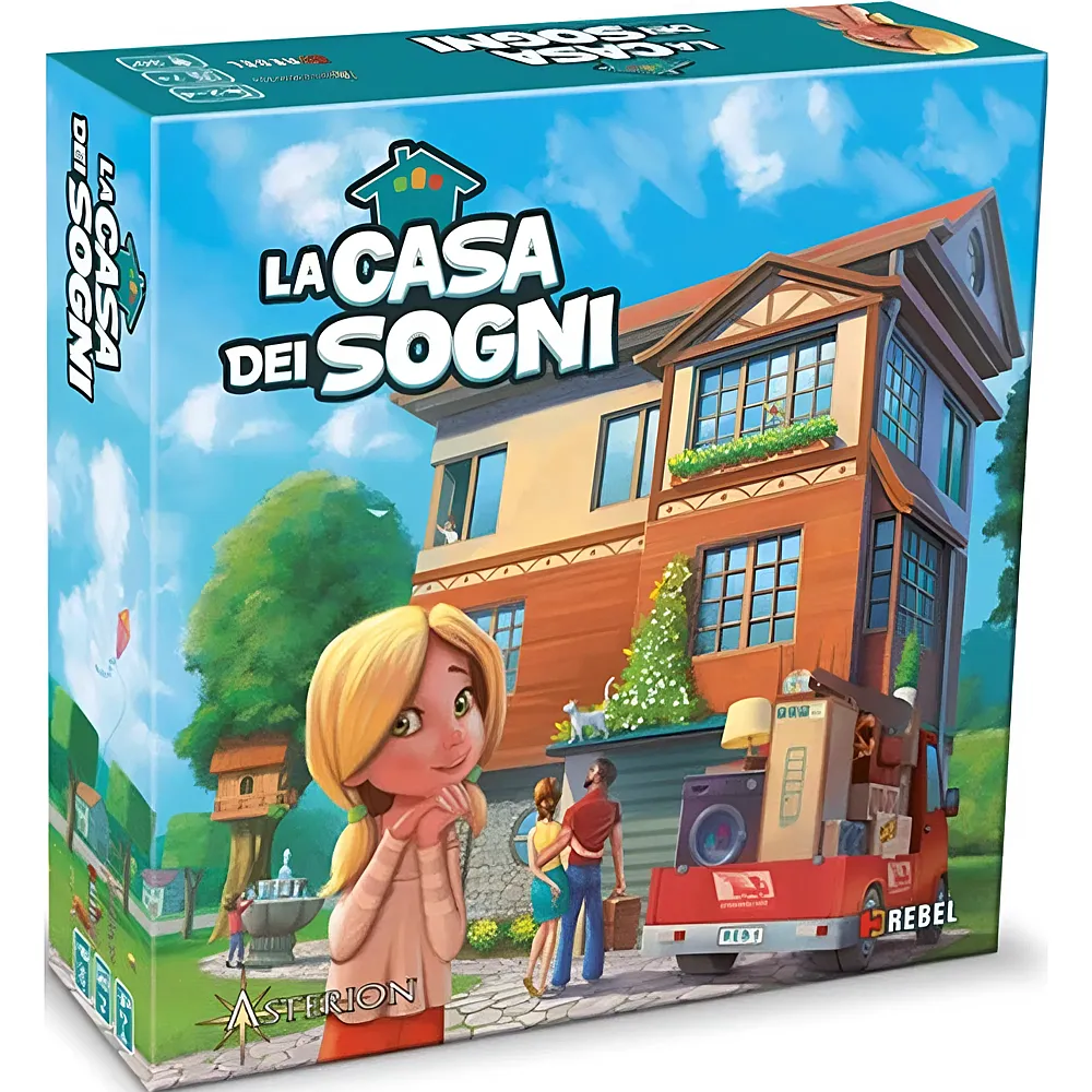 meinspielzeug - Fantasy Flight Games La Casa Dei Sogni - Italiano | Familienspiele