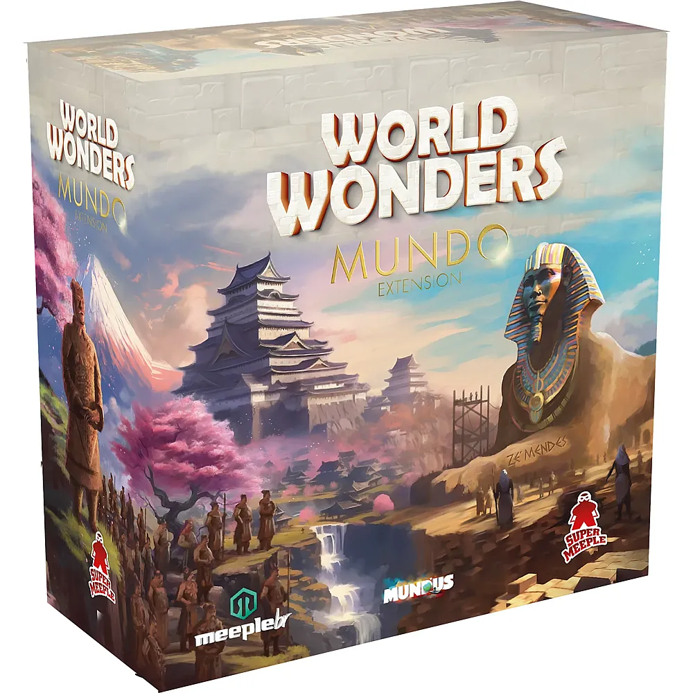 Super Meeple World Wonders - Extension Mundo - Franais